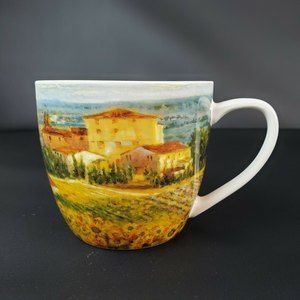 Pimpernel Tuscany Coffee Mug Cup 16 oz